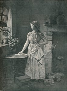 Kto mógł to wysłać, c1885 autorstwa Henry Peach Robinson