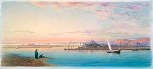 Nil, Bulaq, Egipt, 1868
