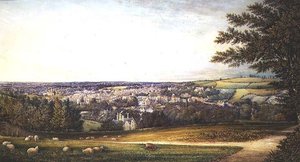 Guildford z południowego zachodu autorstwa Henry Prosser