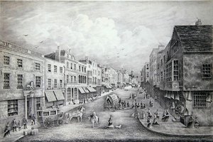 High Street, Guildford, Surrey autorstwa Henry Prosser