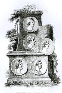 Portrety cesarzy rzymskich z „Historii schyłku i upadku Cesarstwa Rzymskiego” Edwarda Gibbona, t. 2, 1808