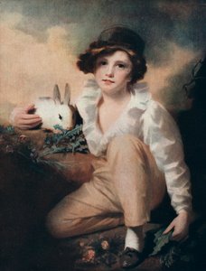 Chłopiec z królikiem, c1814 1912.
