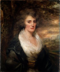 Portret pani Elinor Bethune, lata 90. XVIII wieku. autorstwa Henry Raeburn