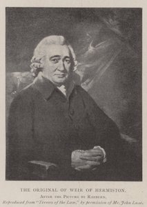 Oryginał Weir of Hermiston autorstwa Henry Raeburn
