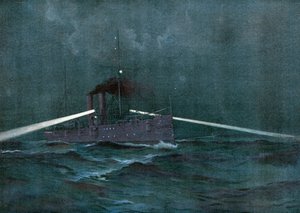 Egzekwowanie prawa neutralności z Hiszpanią, krążownikiem Montgomery i kanonierką Annapolis patrolującą wody kubańskie w poszukiwaniu filipińskiego szkunera