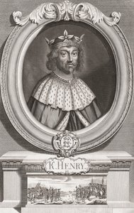 Henryk III, król Anglii. Portret