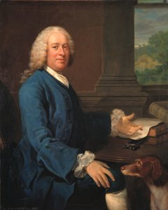 Sir Charles Kemeys-Tynte (1710-1785) (olej na płótnie) autorstwa Henry S. Parkerman