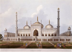 Meczet w Lucknow, 1824 autorstwa Henry Salt