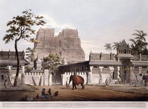 Pagoda w Rammisseram, 1803