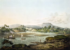 Poonah, tablica XIII, sztychowana przez Daniela Havella (1785-1826) 1809