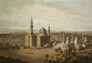 Widok Wielkiego Kairu, rytowany przez Daniela Havella (1785-1826) 1809
