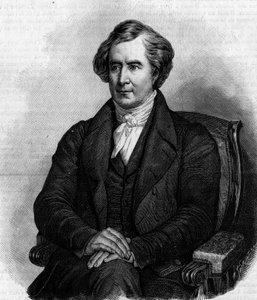 Portret Francois Arago (1786-1853), francuskiego astronoma, fizyka i polityka. (Z obrazu Henri Scheffera). Rycina w „Przyroda: przegląd nauk i ich zastosowania w sztuce i przemyśle” z dnia 6 marca 1886 r.