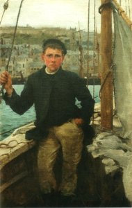 Portret Jacka Rollinga autorstwa Henry Scott Tuke