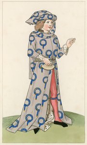 Rycerz Podwiązki, ok. 1470 r, autorstwa Henry Shaw
