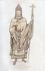 Arcybiskup, koniec XII wieku, 1843. autorstwa Henry Shaw