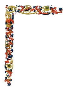 Listwa ozdobna, ok. XV w., 1843 r.
