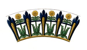 Fragment naczynia emaliowanego, początek XVII wieku, 1843. autorstwa Henry Shaw