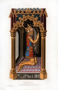 Edward III, ok. 1355, 1843 r.