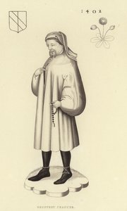 Geoffrey Chaucer autorstwa Henry Shaw