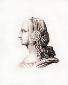 Nakrycie głowy, początek XVI wieku, 1843. autorstwa Henry Shaw