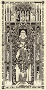 Płyta nacinana, ok. 1350 autorstwa Henry Shaw