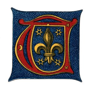 Pierwsza litera T, ok. XVI w., 1843 r. autorstwa Henry Shaw
