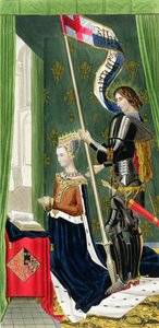 Małgorzata Duńska, królowa Szkotów (1456-86) według obrazu Hugo van der Goesa (ok. 1440-82), ukończonego ok. 1482 r.