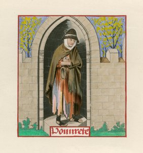 "Сарнайн романс"-аас ядуурал, 1480 он, Британийн музей, Harl M S 4425poli autorstwa Henry Shaw