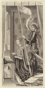 Królowa Małgorzata Szkocji, około 1483 autorstwa Henry Shaw