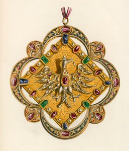 Klamra cesarza Karola V, ok. 1530 r. autorstwa Henry Shaw