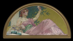Muza Elektryczności, 1893 autorstwa Henry Siddons Mowbray