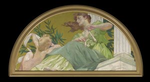 Muza Muzyki, 1893 autorstwa Henry Siddons Mowbray