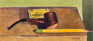 Ołówek i fajka, ok. 1930