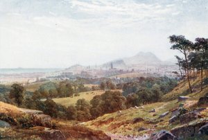 Edynburg z "Odpocznij i bądź wdzięczny" (kolorowa litografia)
