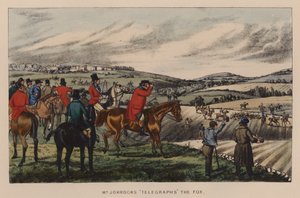 Ilustracja do Jaunts and Jollities Jorrocksa (kolor lito) autorstwa Henry Thomas (after) Alken