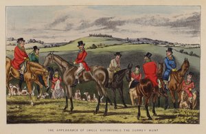 Ilustracja do Jaunts and Jollities Jorrocksa (kolor lito) autorstwa Henry Thomas (after) Alken