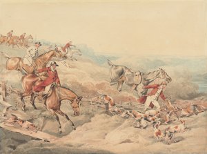 Polowanie na lisa: Śmierć autorstwa Henry Thomas Alken
