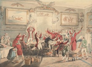 Polowanie na lisa: Toast autorstwa Henry Thomas Alken