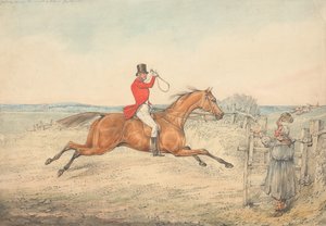 „Przemierzanie kraju jak dżentelmen” autorstwa Henry Thomas Alken