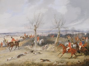 Scena polowania, w pełnym płaczu