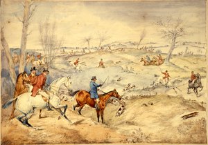 Sceny polowania: Tally-Ho autorstwa Henry Thomas Alken