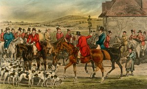 Pan Jorrocks przedstawia Yorkshiremana w Surrey, 1838 autorstwa Henry Thomas Alken