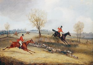 Przez płot autorstwa Henry Thomas Alken