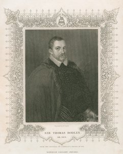 Portret Sir Thomasa Bodleya (1545-1613) (rycina)
