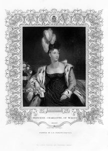 Księżniczka Charlotte Augusta z Walii, XIX wiek.