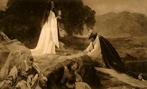 Jezus na Górze Oliwnej, 1922.