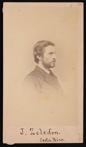 Portret Jose Castulo Zeledona 1846-1923, 1868.