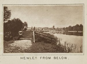 Henley od dołu autorstwa Henry W. Taunt