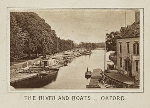 Rzeka i łodzie - Oxford