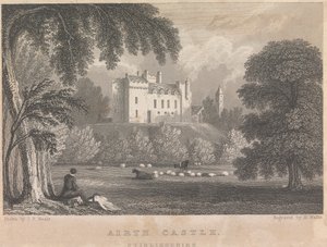 Zamek Airth, Stirlingshire; strona 4 (tom pierwszy) autorstwa Henry Wallis